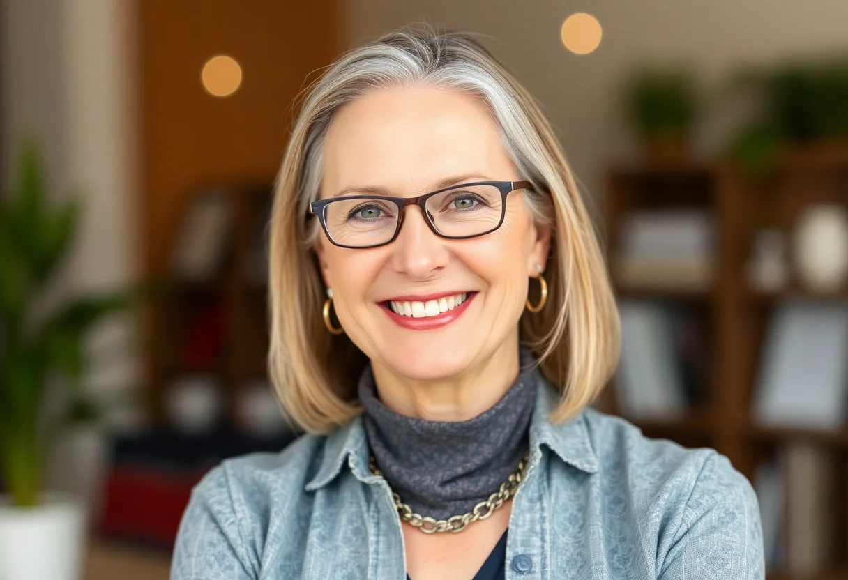 Portrait of a confident female retirement planning specialist